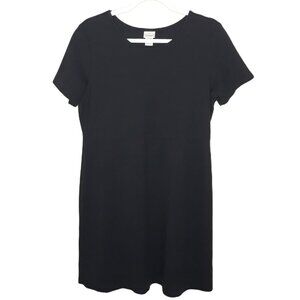L.L. Bean Supima Cotton Micro Modal Knit Mini Dress M Business Casual Weekend
